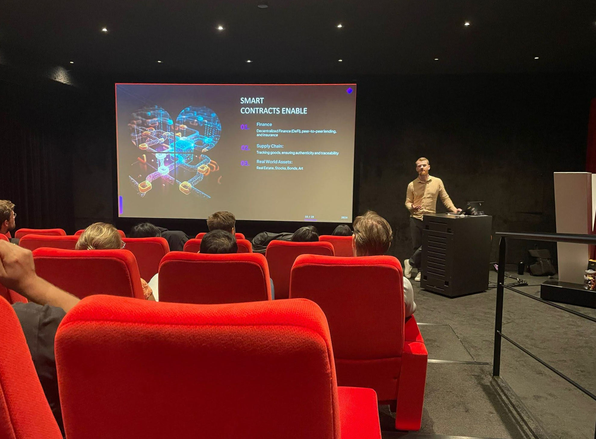Presenting at RTL Netherlands, July 2024